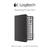 Logitech Keyboard Folio for iPad mini Guía de inicio rápido