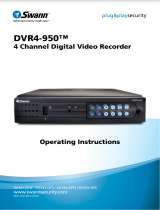 Swann DVR4-9*50 Operating Instructions Manual