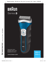Braun 380s-4, 340s-4, Series 3 Manual de usuario