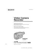Sony CCD-TR3300E Manual de usuario