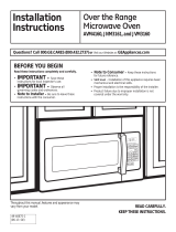 GE Appliances JNM3161RFSS Guía de instalación