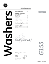 GE Appliances G153 Manual de usuario