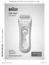 Braun LS5160, Legs & Body, Silk-épil Lady Shaver Manual de usuario