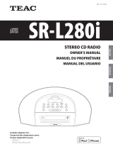 TEAC SR-L280IB Manual de usuario