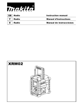 Makita XRM02W Manual de usuario