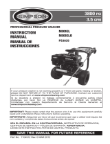 Simpson 60579 Manual de usuario