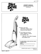 Dirt Devil Easy Steamer El manual del propietario