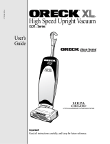 Oreck XL21 Manual de usuario