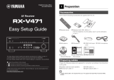 Yamaha RX-V471 Guía de instalación
