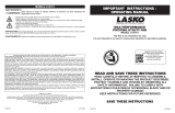 Lasko U15701 Manual de usuario