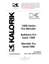 KALORIK BL 43310 R Guía del usuario