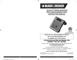 BLACK DECKER PI120P Manual de usuario