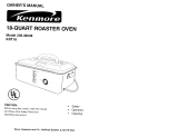 Kenmore Roaster oven 238.48238 El manual del propietario
