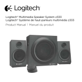 Logitech Multimedia Speakers Z333 Manual de usuario