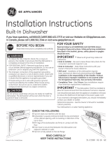 GE DDT595SSJSS Guía de instalación