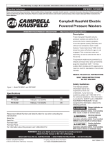 Campbell Hausfeld PW183501 Operating Instructions Manual
