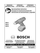 Bosch 34618 El manual del propietario