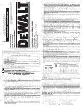 DeWalt DWE305 12A Keyless 4-Position Variable Speed T-Shank  Manual de usuario