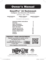 Tripp Lite SmartPro 1U Rack UPS Systems Manual de usuario
