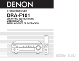Denon DRA-F101 Manual de usuario