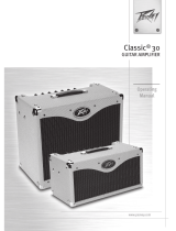 Peavey 2005 Classic 30 Guitar Amplifier and Classic 30/112 Combo El manual del propietario