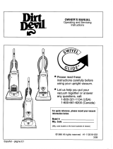 Dirtdevil Vacuum Cleaner El manual del propietario