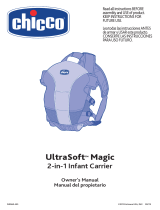 Chicco UltraSoft Magic Carrier Manual de usuario