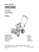 Craftsman 247.88700 El manual del propietario