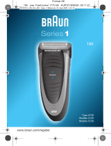 Braun 190, Series 1 Manual de usuario