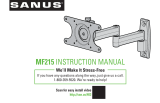 Sanus MF215 Guía de instalación