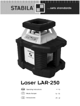 Stabila LAR-250 Manual de usuario
