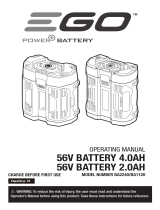 Ego Power+ BA1120 Manual de usuario