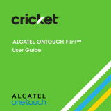 Alcatel Flint Cricket Wireless Guía del usuario