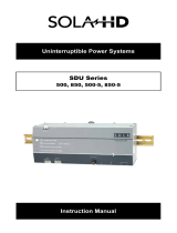 SolaHD SDU 500-5 El manual del propietario