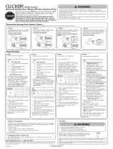 Chamberlain Clicker KLIK2U Manual de usuario