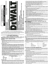 DeWalt DW433KT Manual de usuario