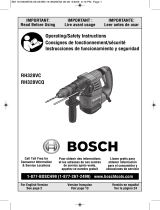 Bosch RH328VC Guía del usuario