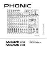 Phonic AM 442D USB Manual de usuario