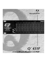 Peavey Q431F 31-Band Graphic Equalizer El manual del propietario
