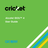 Alcatel Idol 4 Cricket Wireless El manual del propietario