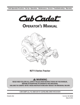Cub Cadet RZT-S 46 FAB Manual de usuario