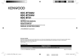 Kenwood KDC-BT330U Manual de usuario