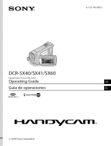 Sony DCR-SX60 El manual del propietario
