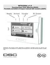 DSC WTK5504 Manual de usuario