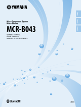 Yamaha MCR-B043 El manual del propietario