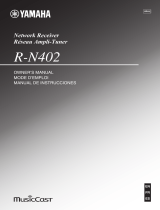 Yamaha R-N402 El manual del propietario