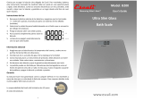 Escali B200S Manual de usuario