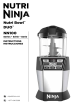 SharkNinja Nutri Bowl DUO NN100 series Manual de usuario