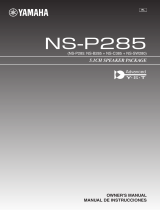 Yamaha NS-SW280 El manual del propietario