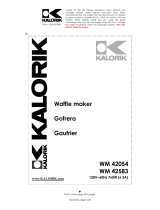 KALORIK WM 42054 BK Guía del usuario